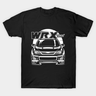 Subie WRX (White Print) T-Shirt